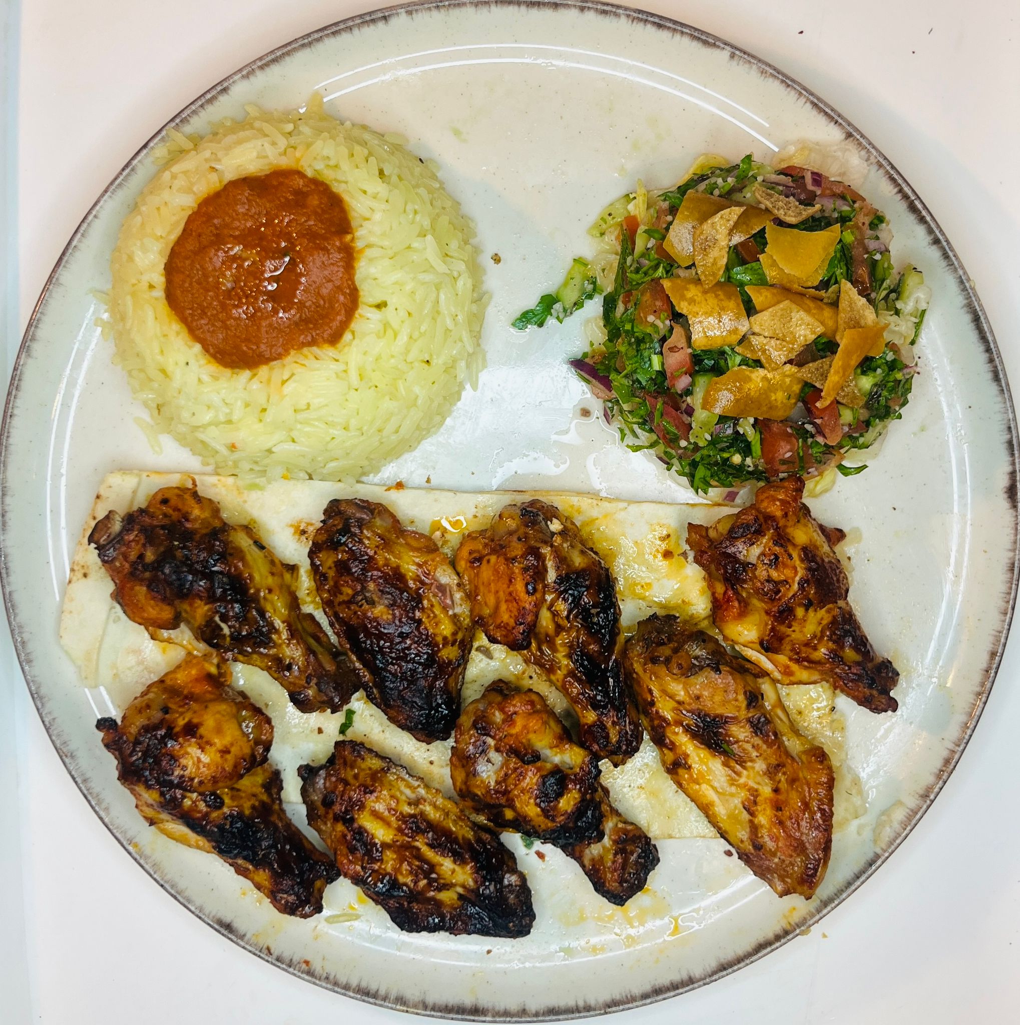 kyllingevinger tallerken