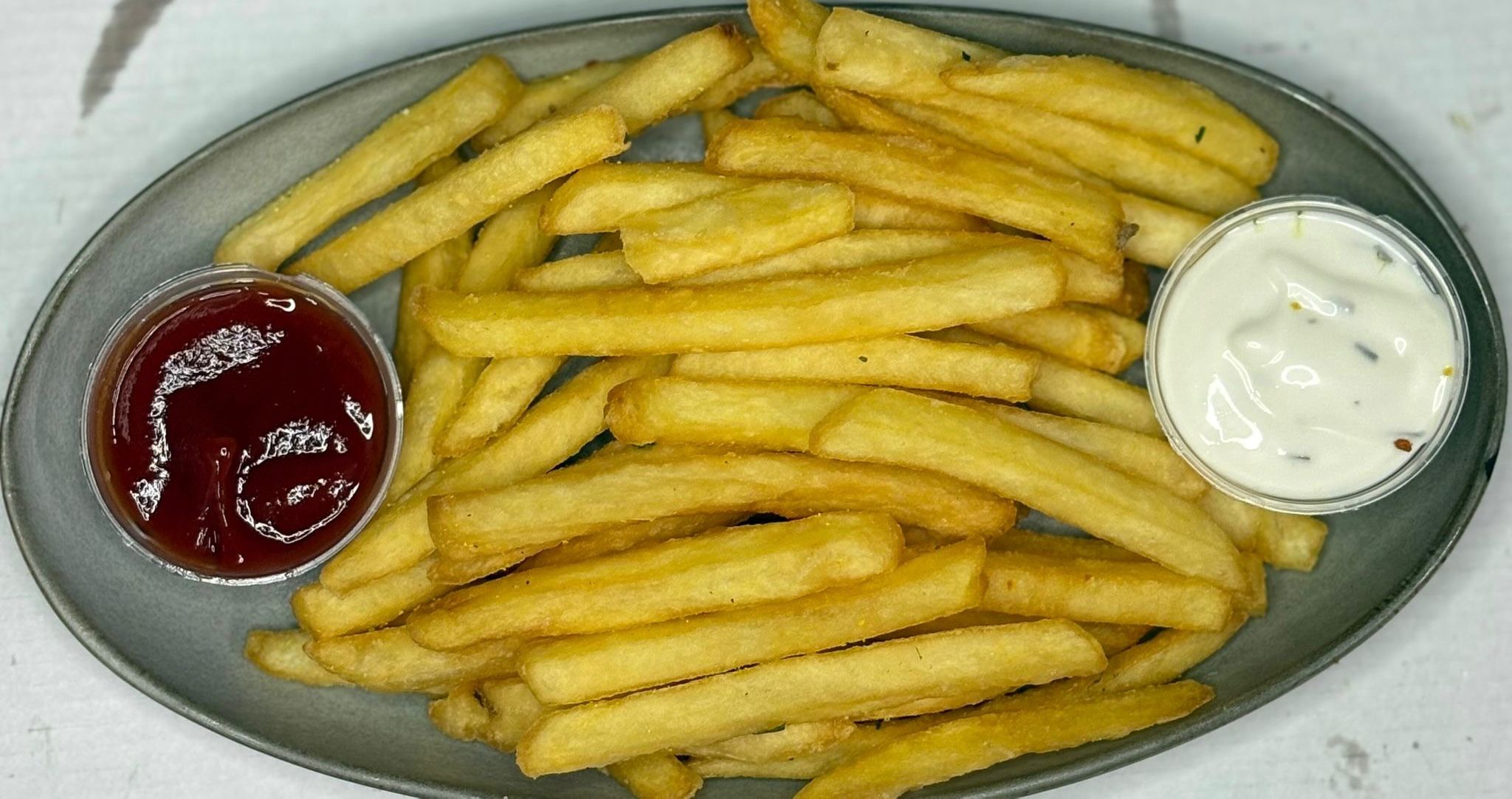 Pommes frites tallerken